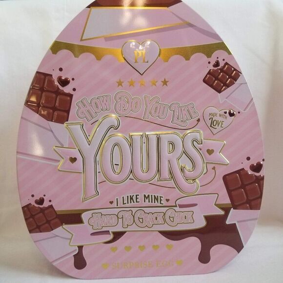 P.Louise How Do You Like Yours Easter Egg - Hard To Crack Chick - Tin On… - Picture 1 of 10